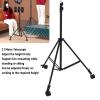 Fockety Heavy Duty Light Stand with Casters, Adjustable 6.88ft Max Height Metal Foldable Tripod Stand with Brake, Photography Light Stands for Strobe Light, Softbox, Reflector view 2