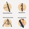 Fockety Heavy Duty Light Stand with Casters, Adjustable 6.88ft Max Height Metal Foldable Tripod Stand with Brake, Photography Light Stands for Strobe Light, Softbox, Reflector view 4