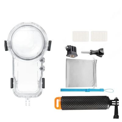 Compatible for 60M Fully Invisible Waterproof Diving Shell, Underwater Housing Cover for Action Camera(Type 3)