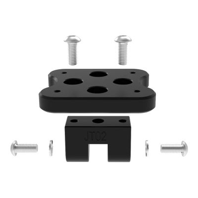 1 inch Ball Head Adapter GPS Holder with AMPS Holes 22mm Bar GPS Mount for SP Connect for Quad Lock for Action Be Applicable(Type 1)