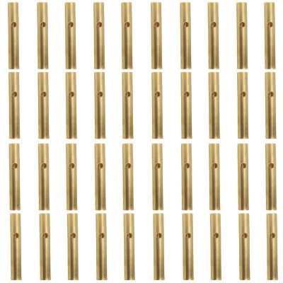 40PCS Pure Copper Gold Plated Bullet Connectors with Banana Plugs, Assorted Sizes for Brushless Motors, Lithium Batteries, Airplane Models and DIY Projects (2mm Female)