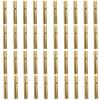 40PCS Pure Copper Gold Plated Bullet Connectors with Banana Plugs, Assorted Sizes for Brushless Motors, Lithium Batteries, Airplane Models and DIY Projects (2mm Female) view 1