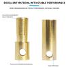 40PCS Pure Copper Gold Plated Bullet Connectors with Banana Plugs, Assorted Sizes for Brushless Motors, Lithium Batteries, Airplane Models and DIY Projects (2mm Female) view 2