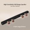 Elimavi Sound Bars for TV with Subwoofer - Detachable 2-in-1, 2.1 Deep Bass Surround Sound System, Bluetooth 5.3 & RCA, for TV, PC Gaming & Home Theater view 4