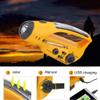 Portable Radio Emergency Solar Hand Crank Manual Power Generator for Household and Outdoor LED Flashlight view 4
