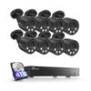Loocam 16CH 8MP PoE Security Camera System, 4TB HDD 4K 8pcs PoE Cameas with AI Human/Vehicle Detection, H.265+ NVR with Night Vision, Wired Cameras for Home Security & Surveillance view 1