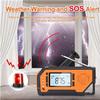 Weather Radio 2000mAh Solar Hand Crank Emergency 4 Ways Powered AM/FM/NOAA Alert Portable with Flashlight Reading Lamp Cellphone Charger and SOS Alarm view 3