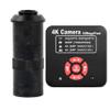 20205 NEW 4K 60MP HDMI USB TF Industrial Video Microscope Camera For Phone PCB Repair & 100X C-Mount Lens view 1