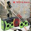 Emergency Weather Radio Am/Fm, 2000Mah Hand Crank Wind up Solar with Led Flashlight Sos Alarm Cellphone Charger for Outdoor Camping Survival view 4