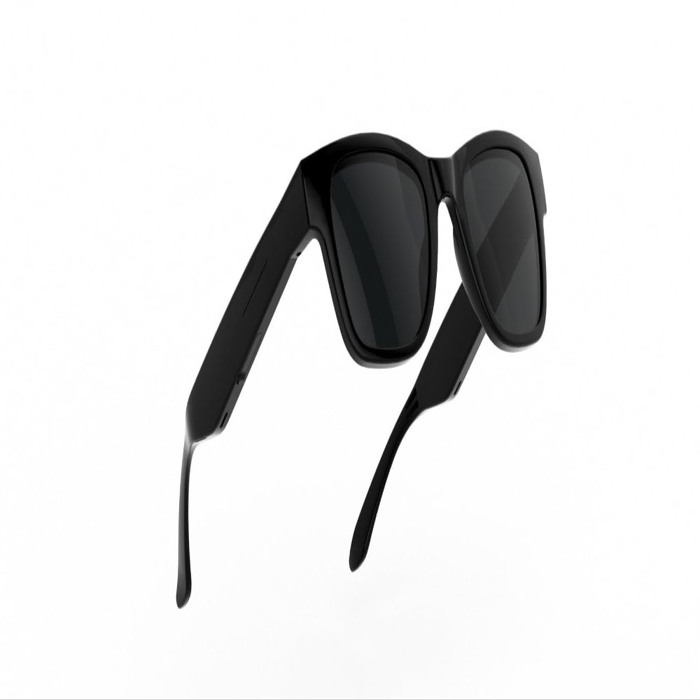 OICIIDO AI Smart Translation Glasses,Supports Translation in 164 Languages,Bluetooth Glasses for Men and Women,Music Playback and Hands-Free Calling,Photochromic Lenses,IP67 Waterproof (KO-Black)