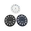30mm silver striped hands, green luminous dial(Only white dial) view 4