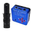 20205 HSJS 4K 60MP HDMI USB Industrial Video Microscope Camera For Phone PCB Repair & 180X C-Mount Lens view 1