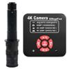 20205 NEW 4K 60MP HDMI USB TF Industrial Video Microscope Camera For Phone PCB Repair & 300X C-Mount Lens view 1
