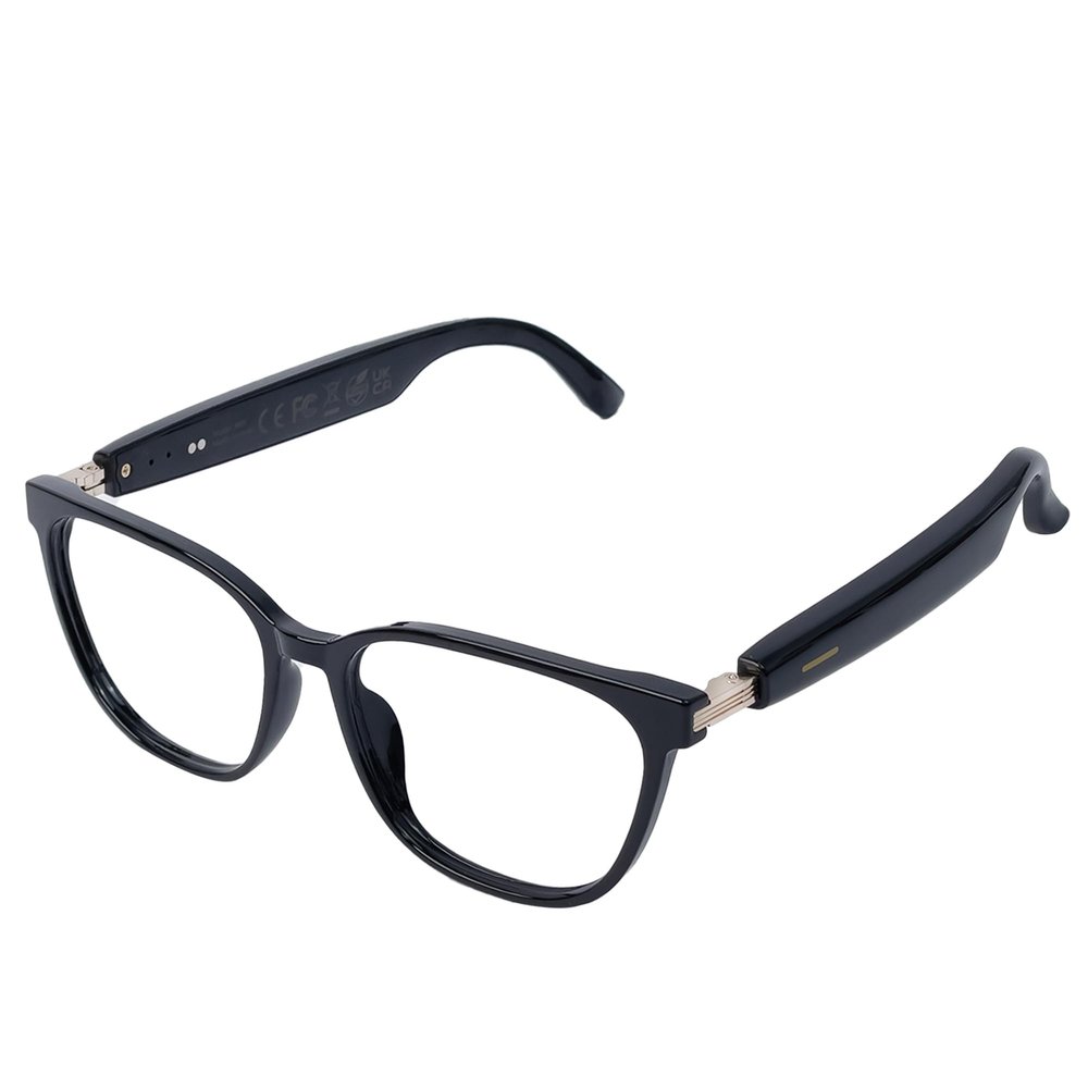OICIIDO AI Smart Translation Glasses,Supports Translation in 164 Languages,Bluetooth Glasses for Men and Women,Music Playback and Hands-Free Calling,Photochromic Lenses,IP67 Waterproof (KL02-black)
