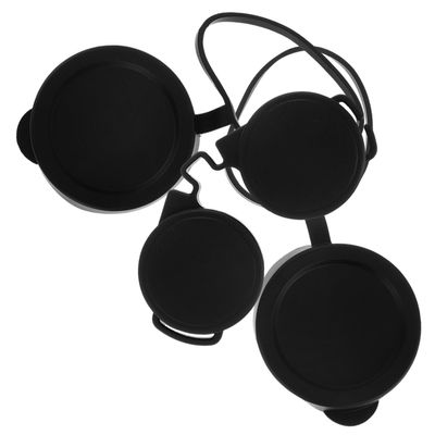 OSOLADY 3pcs Rubber Lens Caps Eyepiece Guard for Binoculars Protective Covers Dustproof Accessories for Bird Watching Hiking Outdoor Use