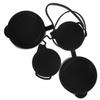 OSOLADY 3pcs Rubber Lens Caps Eyepiece Guard for Binoculars Protective Covers Dustproof Accessories for Bird Watching Hiking Outdoor Use view 1