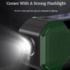 Emergency Weather Radio, 2000mAh NOAA Waterproof Hand Crank Radior, AM/FM Outdoor Camping Solar Alert for Cell Phone Charge view 2