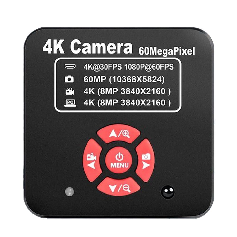 20205 NEW 4K 60MP HDMI USB TF Industrial Video Microscope Camera For Phone PCB Repair