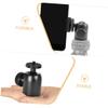 COHEALI Metal Ball Head Tripod Mount Screw Camera Head Mount with Rotation Aluminum Alloy for Projectors and Cameras Lightweight Tripod Supply Accessory view 4
