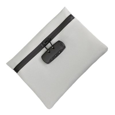 Bag with Lock Waterproof Pouch Storage Container