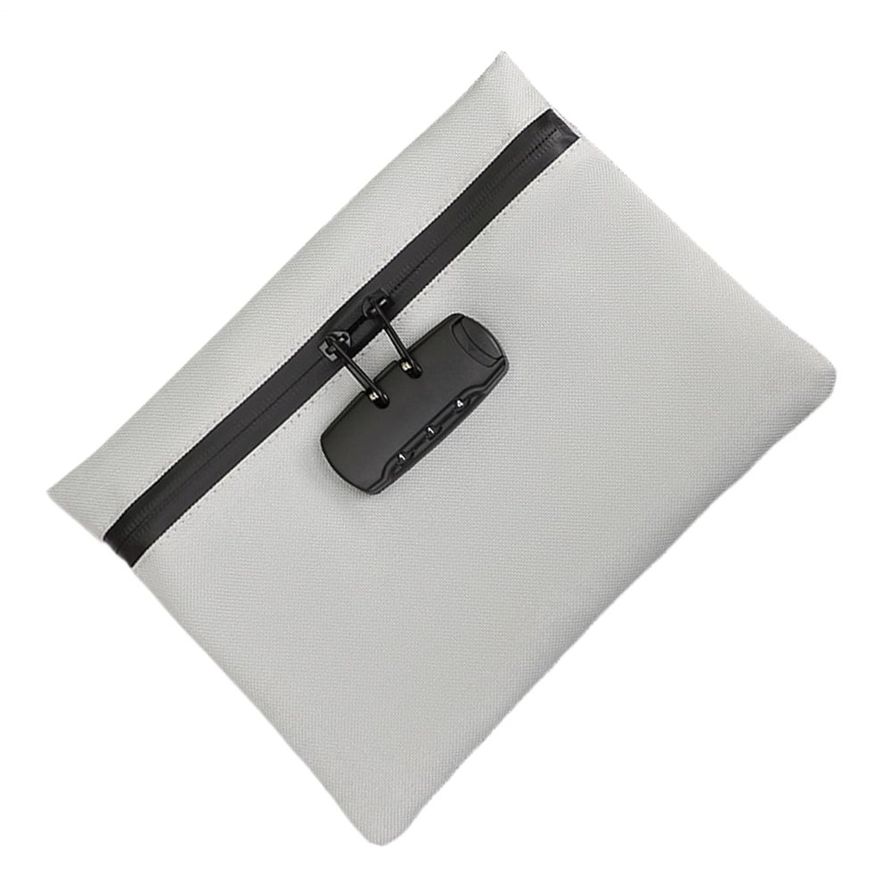Bag with Lock Waterproof Pouch Storage Container