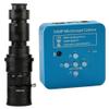 2025 34MP 2K 1080P 60FPS HDMI USB Industrial Digital Video Microscope Camera & 500X C-Mount Lens - Blue view 1