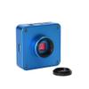 2025 34MP 2K 1080P 60FPS HDMI USB Industrial Digital Video Microscope Camera & 500X C-Mount Lens - Blue view 2