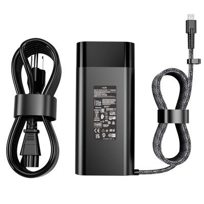 140W 28V 5A USB C AC Laptop Charger Compatible with HP Spectre x360 2-in-1 16-aa0097nr Omen Transcend 14 14-fb0013dx 14-fb0097nr TPN-LA29 N22282-001 TPN-DA29 PA-1141-08HT Power Supply Adapter