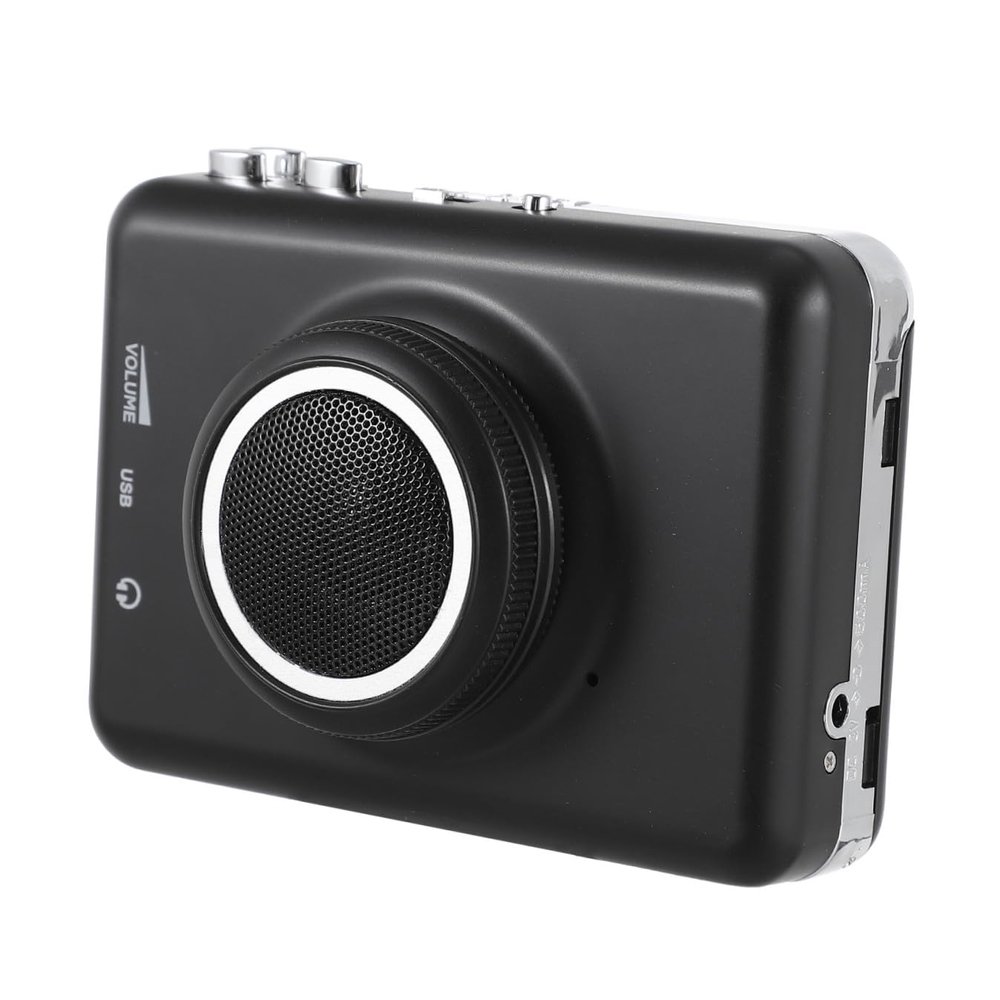 TIDTALEO USB Cassette Tape to Converter Player with Built Speaker Portable Audio Music Player Lightweight USB Tape Converter for Easy Music Transfer and Playback Anywhere