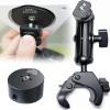 Upgraded, ORLNK Starlink Mini Mount (Anti-Twist Pin Lock) Ladder Roof Rail Pole Mounting Kit for RV Camper Boat Guardrails, with Adjustable Clamp, New Adapter | SLM-C1 view 1