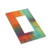 Abstract Art Pattern Single Rocker Wall Plate Switch Decorative Panel Electrical Socket Plate Suitable For Bathroom Kitchen Living Room Bedroom view 3