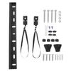BESPORTBLE Swivel Tv Wall Mount Bracket Iron Monitor Holder Space-Saving Wall Rack Sturdy Reliable Design Easy Installation for Home Theater view 1