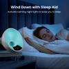 HOM Smart Sunrise Alarm Clock with Wake-Up Light & FM Radio - Digital Clock and Lamp with 7 Natural Sounds and 7 Light Colors - Easy Control via Amazon Alexa and Google Home view 4