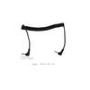 TIDTALEO Right Angle Audio Cable Coiled Spring for Phones Tablets Speakers Clear Sound Transmission Copper Rubber view 2