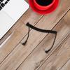 TIDTALEO Right Angle Audio Cable Coiled Spring for Phones Tablets Speakers Clear Sound Transmission Copper Rubber view 4