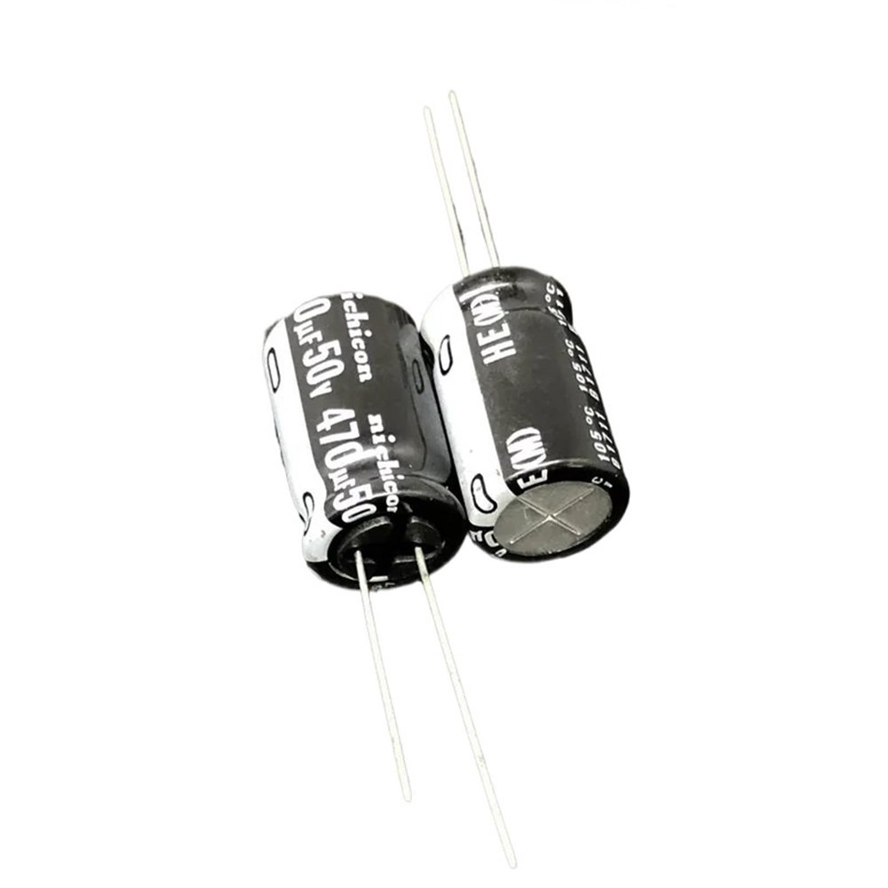 5pcs/50pcs 470uF 50V Series 12.5x20mm Extremely Low Impedance 50V470uF Aluminum Electrolytic Capacitor(5pcs)
