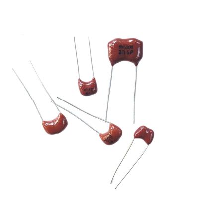 Capacitors Used in high-end Products 63V 300V 1000V Guitar Amplifier Silver Capacitor Radial for Audio Amp 1PCS(63V-180P)