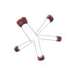 Capacitors Used in high-end Products 63V 300V 1000V Guitar Amplifier Silver Capacitor Radial for Audio Amp 1PCS(63V-180P) view 2