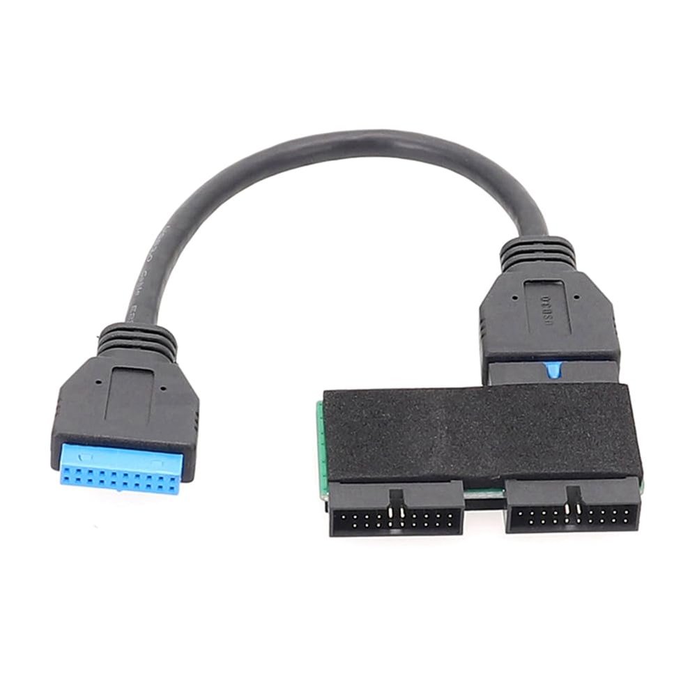 TKOWTB USB 3.0 19Pin HUB with Chip Modular Cable Design Motherboard Data Extension Cable