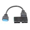 TKOWTB USB 3.0 19Pin HUB with Chip Modular Cable Design Motherboard Data Extension Cable view 1