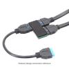 TKOWTB USB 3.0 19Pin HUB with Chip Modular Cable Design Motherboard Data Extension Cable view 2