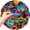 120PCS Neon Football Stickers, Game Day Tailgate Party Favors Football Party Supplies Team Event Decoration Cool Non Sport Touch Down Stickers for Women, Helmet, Water Bottles, Laptop, Sports Fan Gift view 3