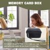 TKOWTB USB Flash Drive Case, Thumb Drive, Memory Card SD SDXC SDHC Card Holder Organizer,Electronic Accessories Storage Bag view 2