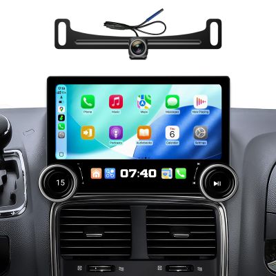 11.5" QLED Car Stereo for Dodge Grand Caravan (2011-2020) & Chrysler Town & Country Wireless CarPlay Android Auto Radio with Dual Physical Knobs,5G WiFi, 4G RAM+64GB ROM Android 13.0