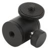 Ball Head Mount Tripod Geared, Aluminum Alloy Mini Ball Head with 1/4 Inch Screw, Portable and Stable - Non - Slip Design, Durable Construction, Ideal for Photography and Live view 2