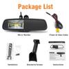 Car Mirror Monitor, Rear View Mirror Monitor, with RCA Connector & Custom Bracket and High Resolution Screen (for Ford Explorer 2006-2013) view 3