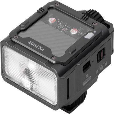 VILTROX Spark Z3 TTL On-Camera Flash,GN16 Mini Flash with 26Ws Output,7-Level Adjustment,1s Recycle,650 Full-Power Flashes (Z3-F-Gray (for Fujifilm))