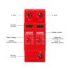 10KA-20KA 2P DC SPD Din Rail Lightning Surge Protector Low-Voltage Arrester Device 500/600/800/1000V Solar Outdoor Power Protect(800V) view 2
