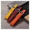 20mm 21mm 22mm Heavy Duty Fluoroelastomer Watch Bands Deployment Buckle Waterproof Raplcement FKM Rubber Straps for(Brown,21mm) view 4
