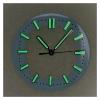 30.5mm Watch Dial Pointers Set Transparent Green Luminous Dial Watch Face+Hands Fit For NH35 Movement(Black) view 4
